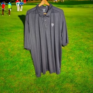 Clique Bobby Jones Links Men's Black Polo Golf Shirt Sz 4XL NWT